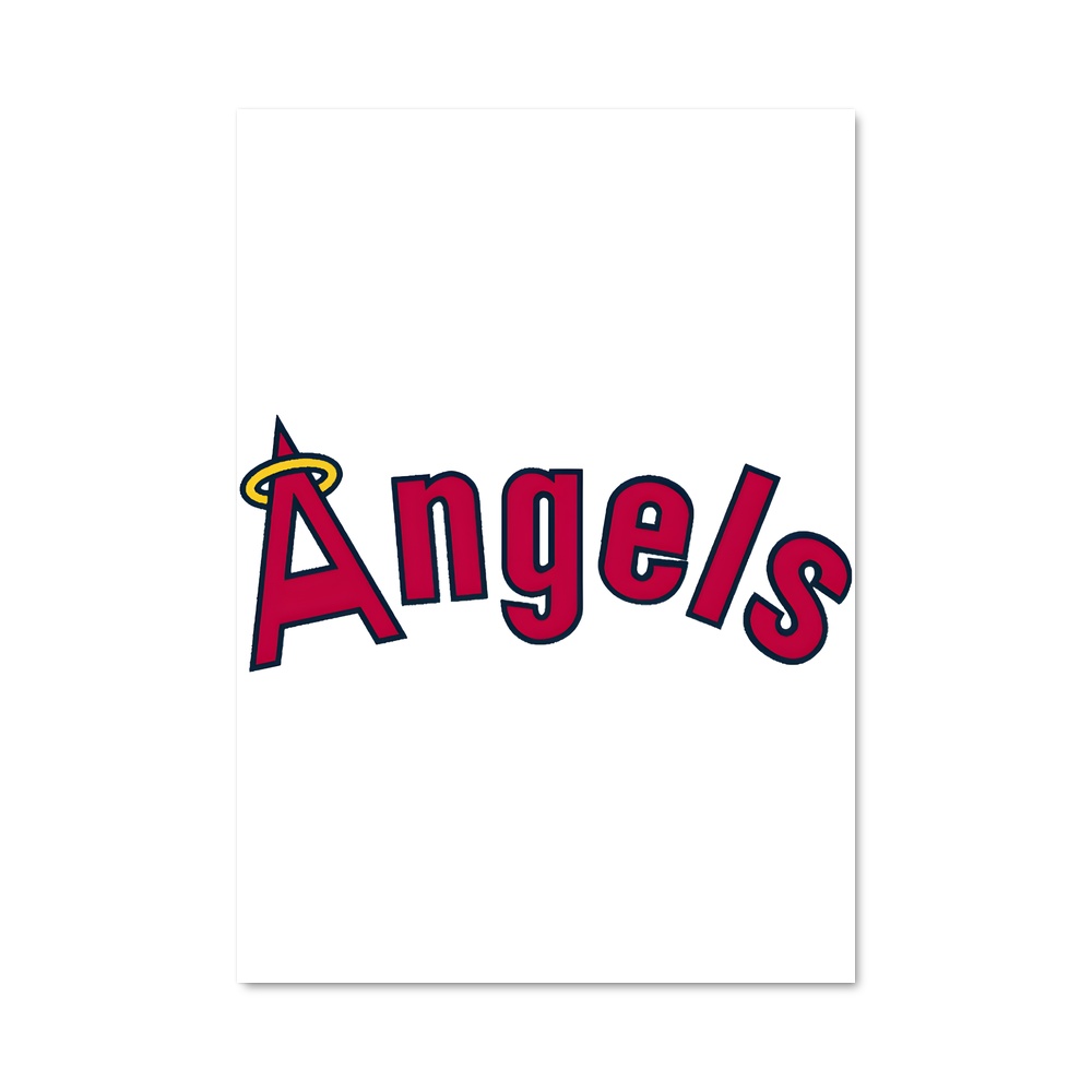 Poster Angels Rising – affiche Baseball